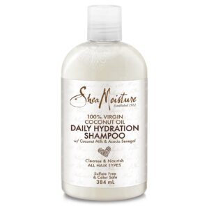 Shea Moisture 100% Virgin Coconut Oil Daily Hydration Shampoo 384ml