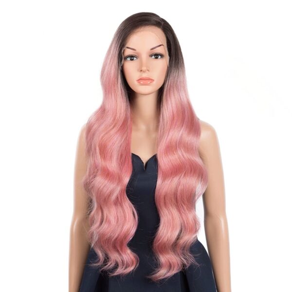 Περούκα όμπρε ροζ
