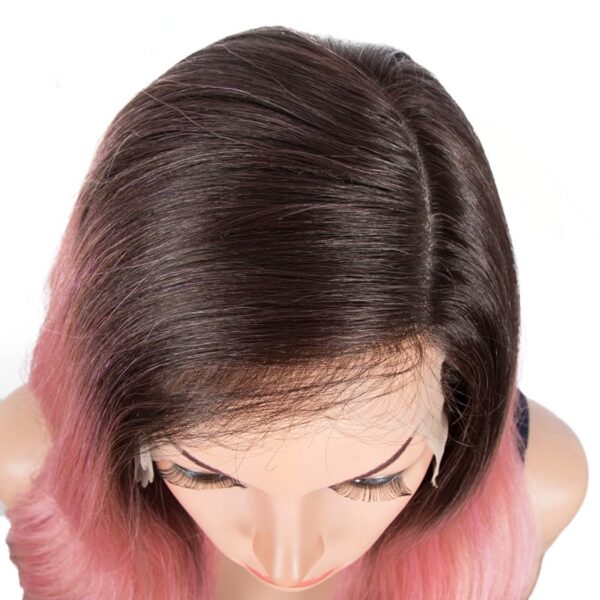 Περούκα όμπρε ροζ