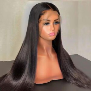 Περούκα μαύρη ίσια