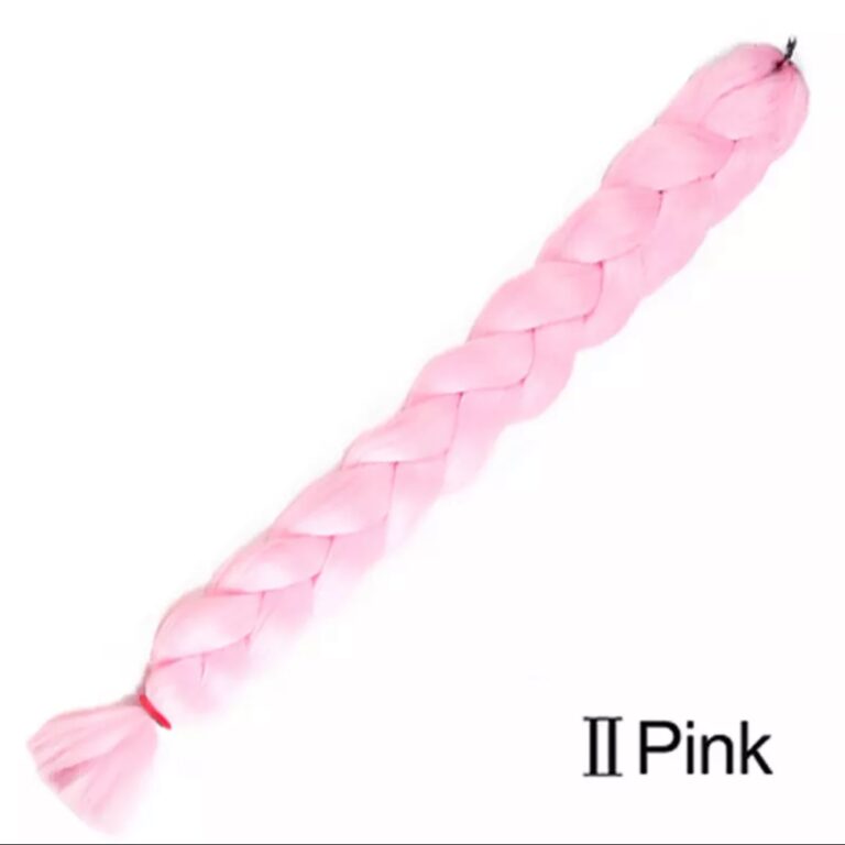 Μαλλιά για κοτσιδακια/ραστα ανοιχτό ροζ